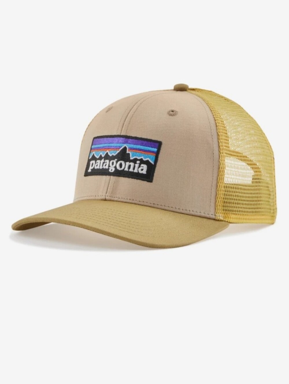 PATAGONIA P-6 LOGO TRUCKER HAT - OAR TAN - Picture 10 of 10